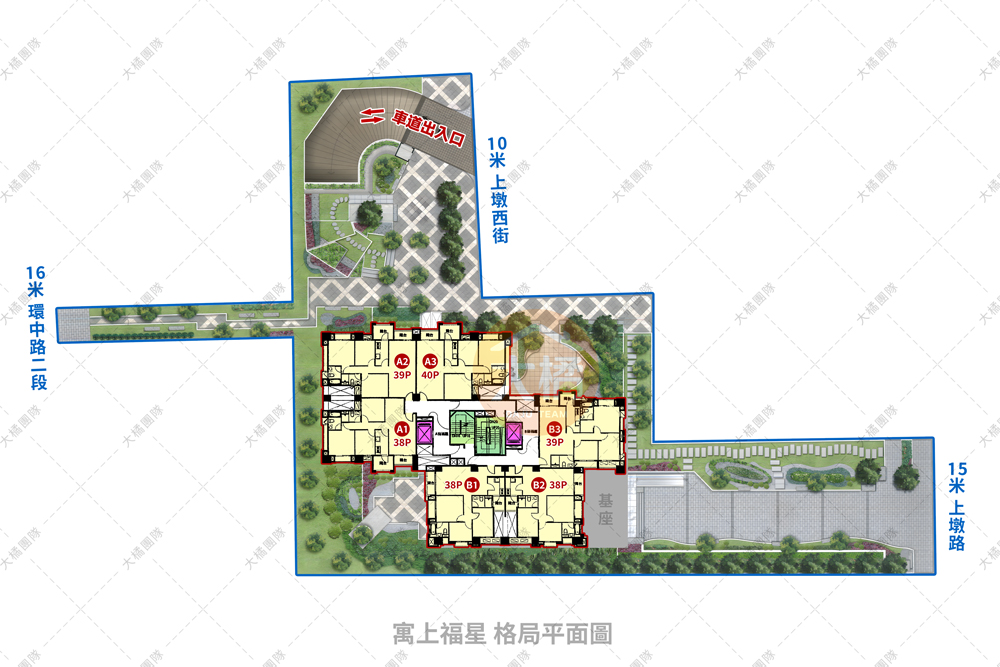 寓上福星-格局平面圖