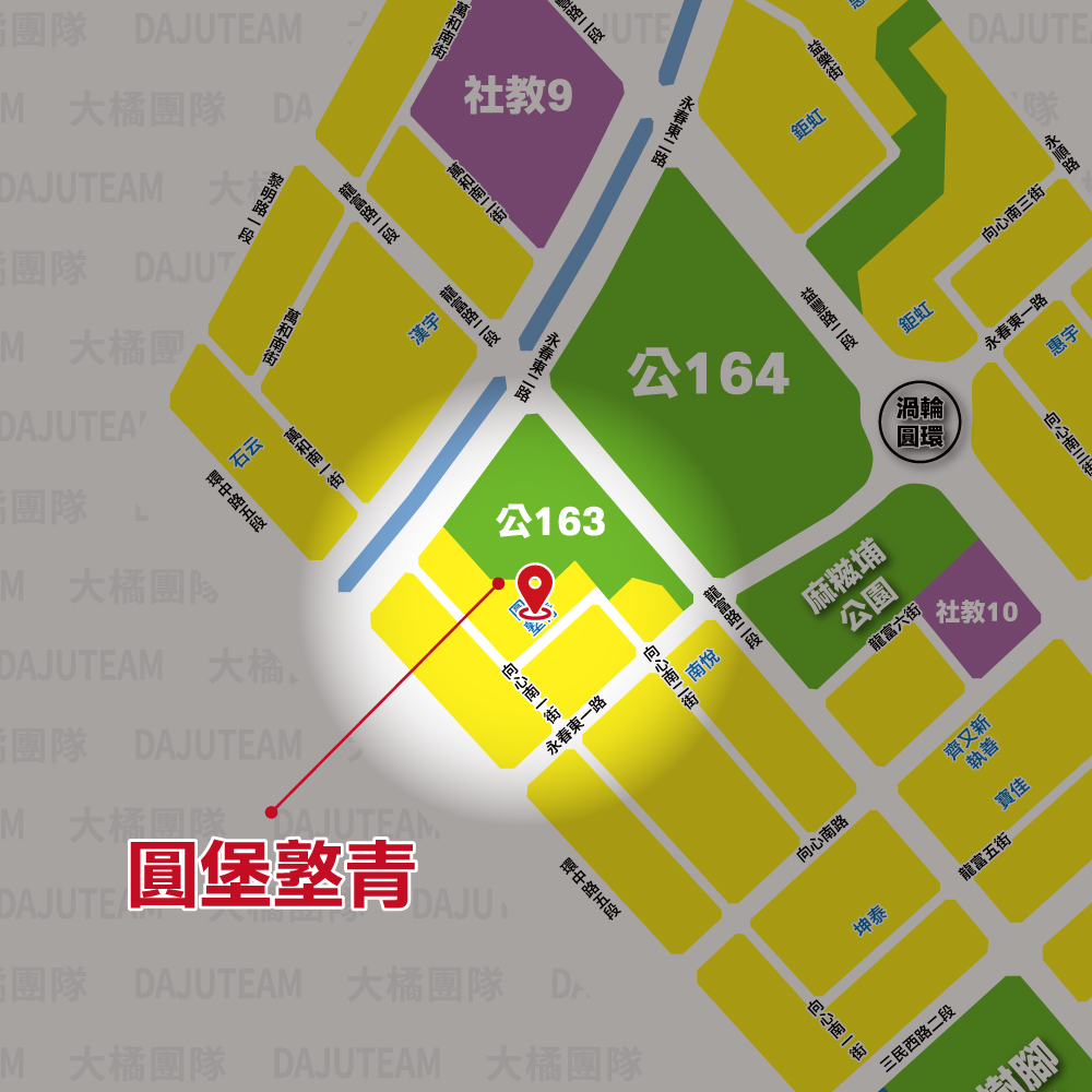 圓堡墪青-位置圖