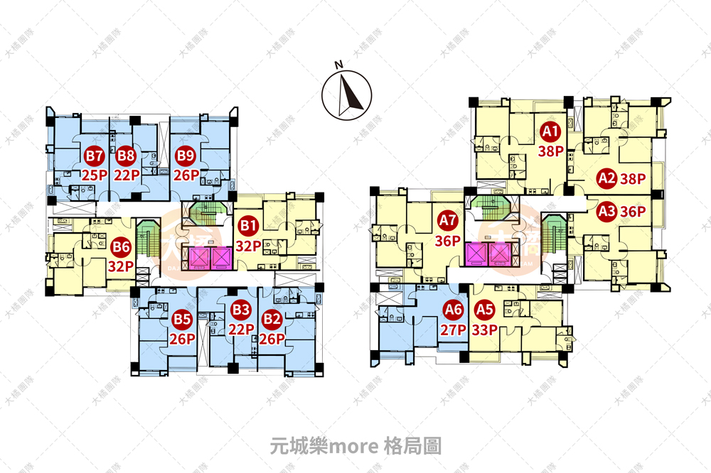 元城樂more-格局圖