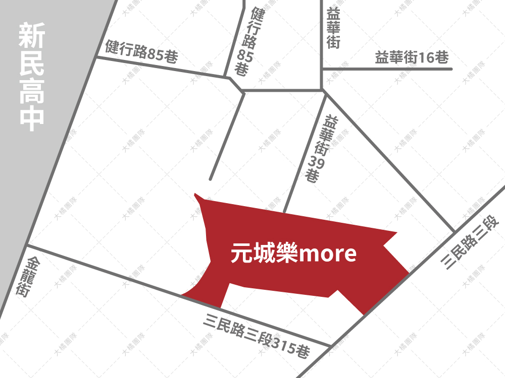 元城樂more-位置圖