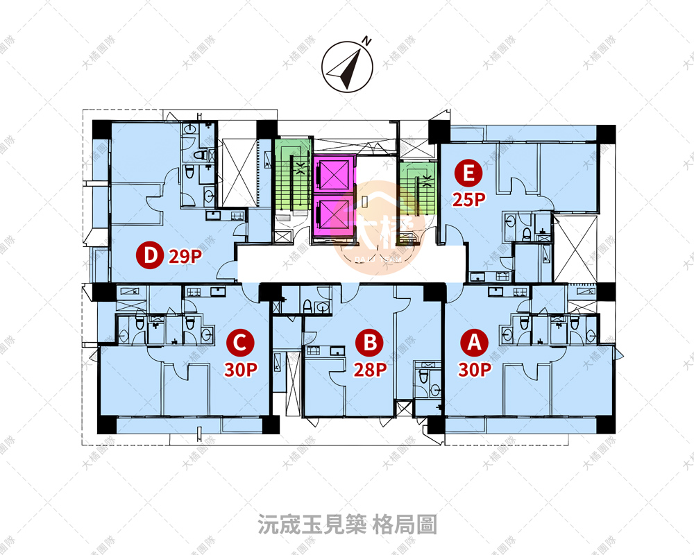沅宬玉見築-格局圖