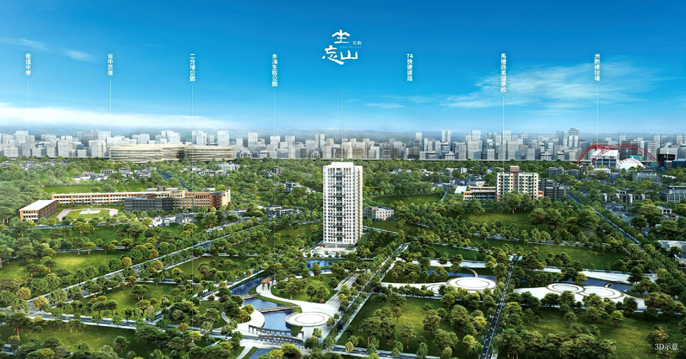 元鈞坐忘山-空拍圖