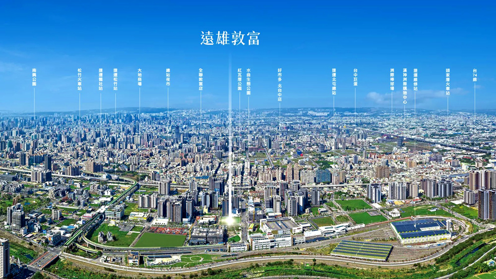 遠雄敦富-空拍圖