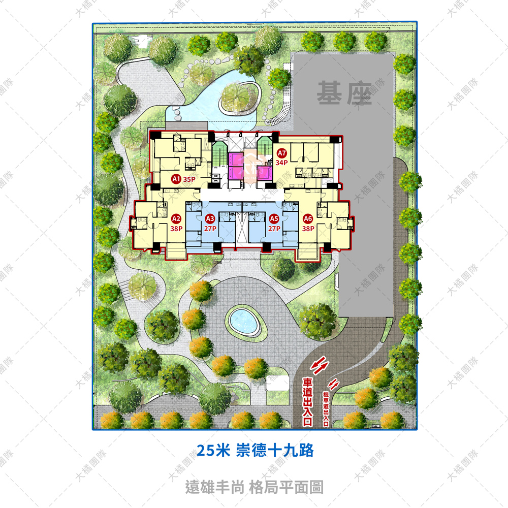 遠雄丰尚-格局平面圖