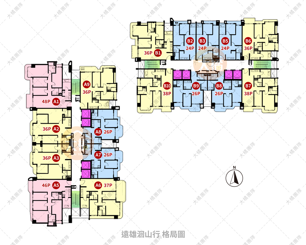 遠雄洄山行-格局圖