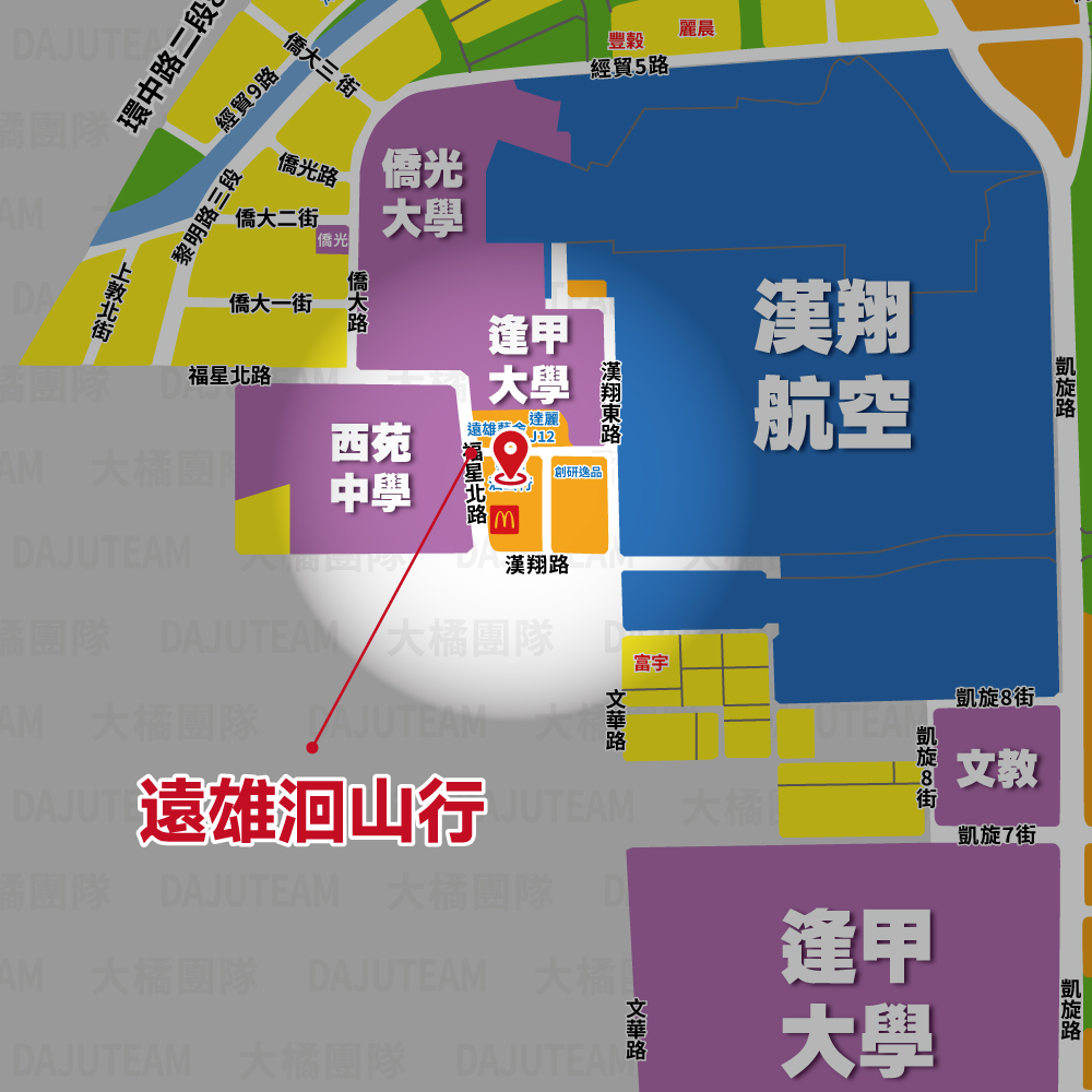 遠雄洄山行-位置圖