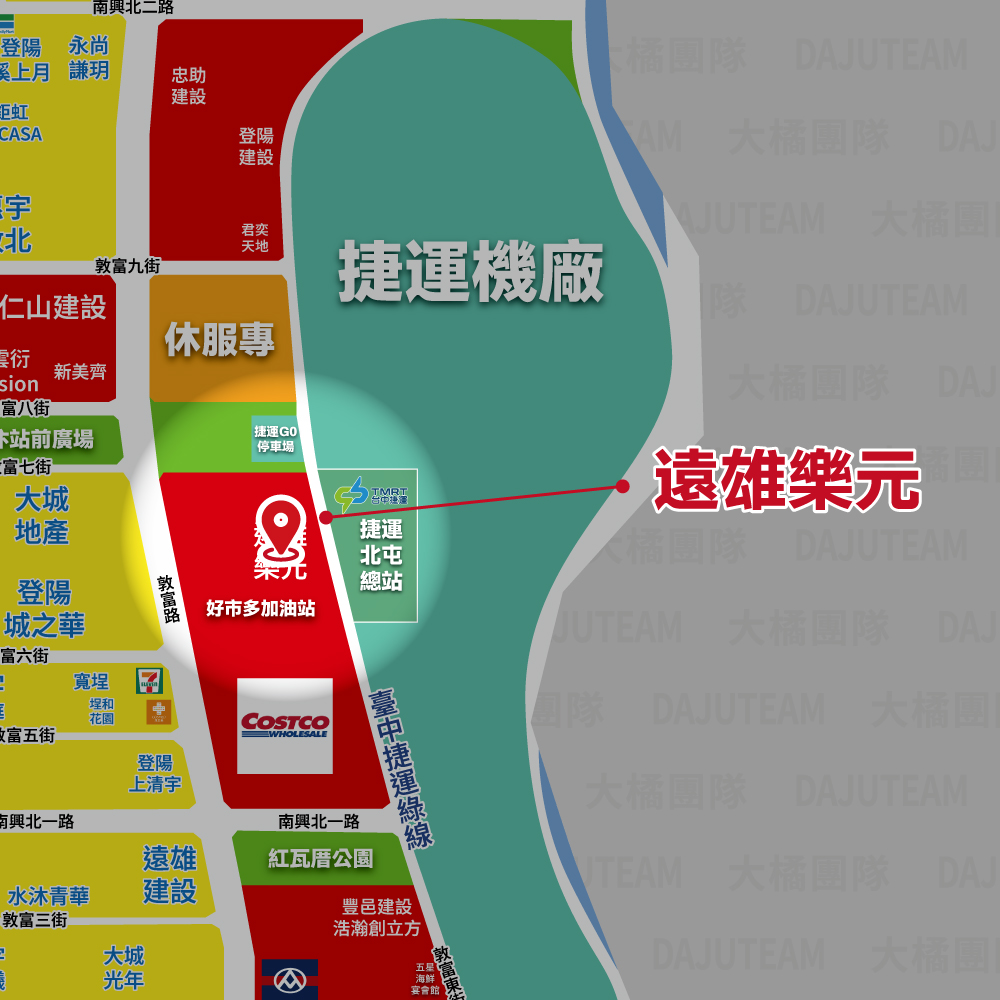 遠雄樂元-位置圖