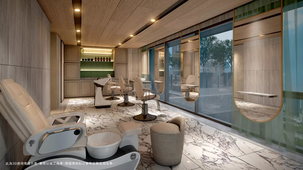 遠雄琉蘊-公設模擬圖