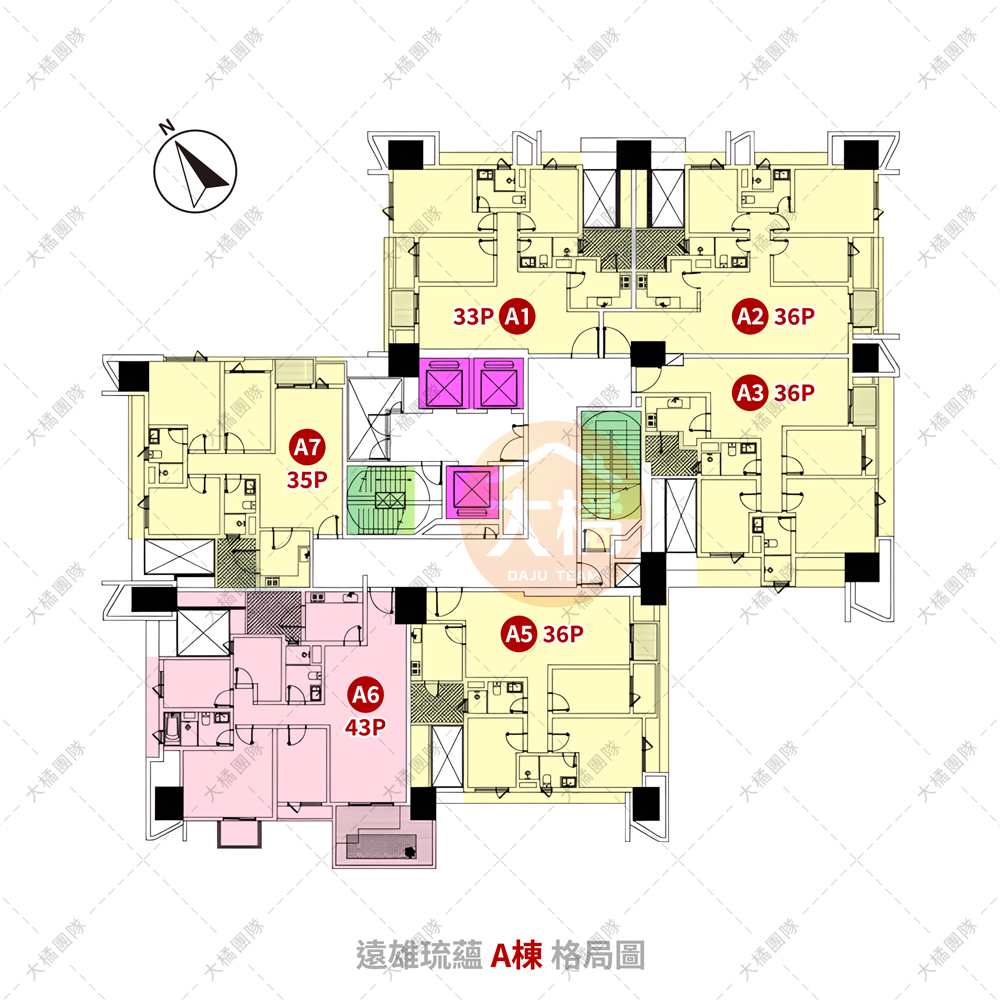 遠雄琉蘊-格局圖