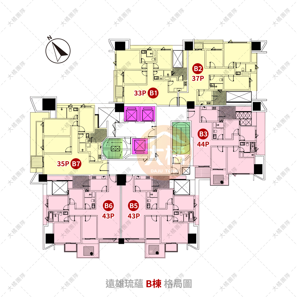 遠雄琉蘊-格局圖