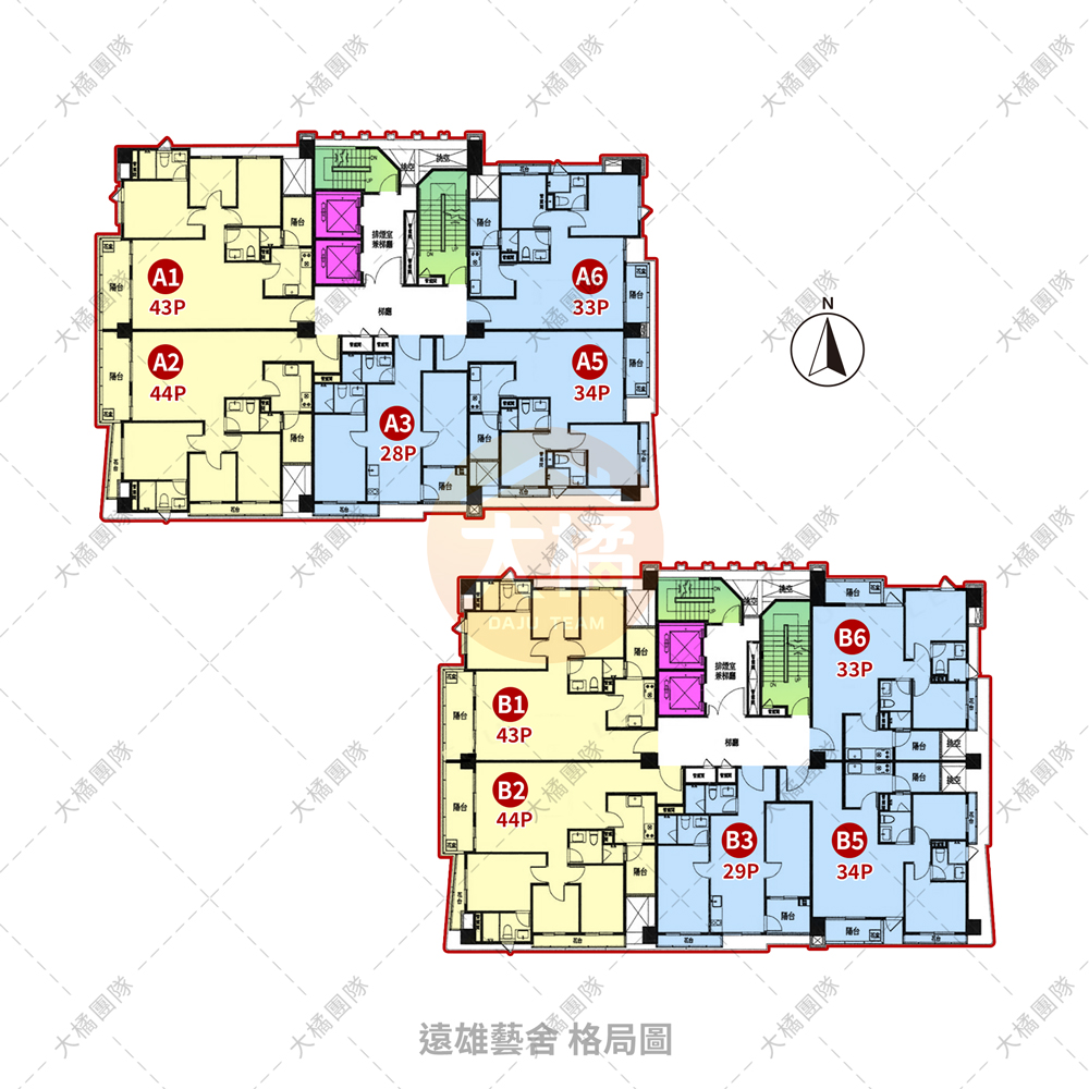 遠雄藝舍-格局圖