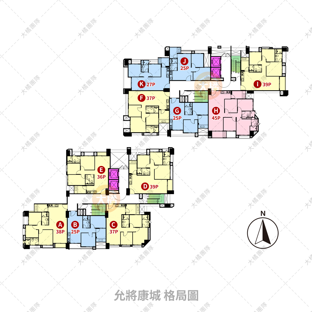 允將康城-格局圖