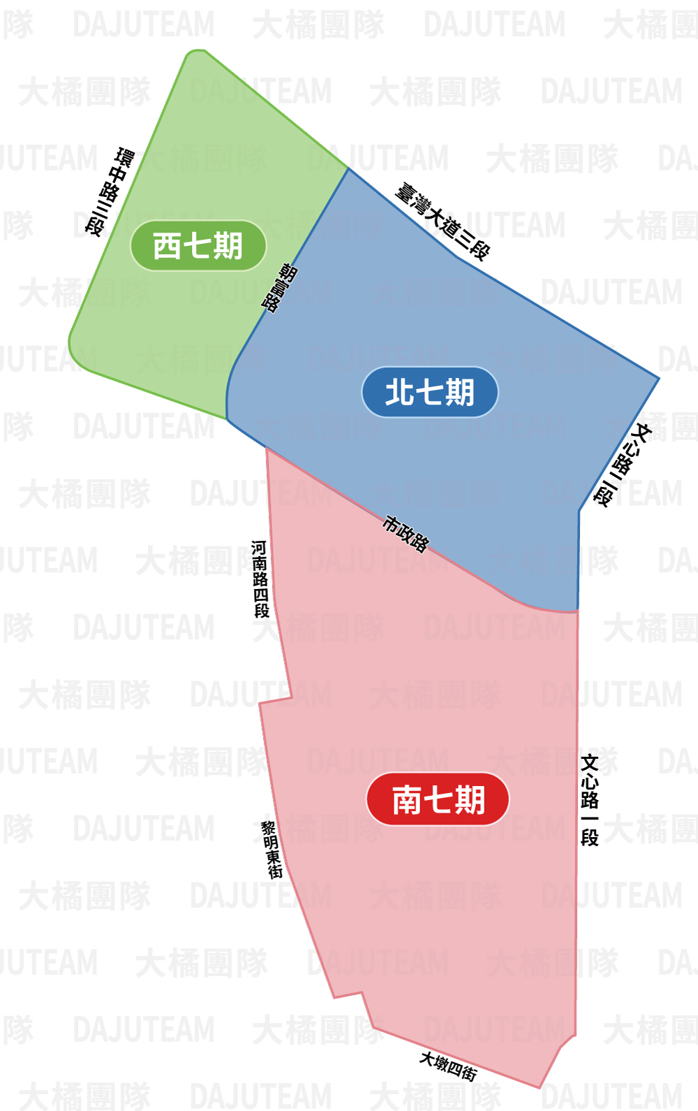 七期商辦介紹-七期地圖