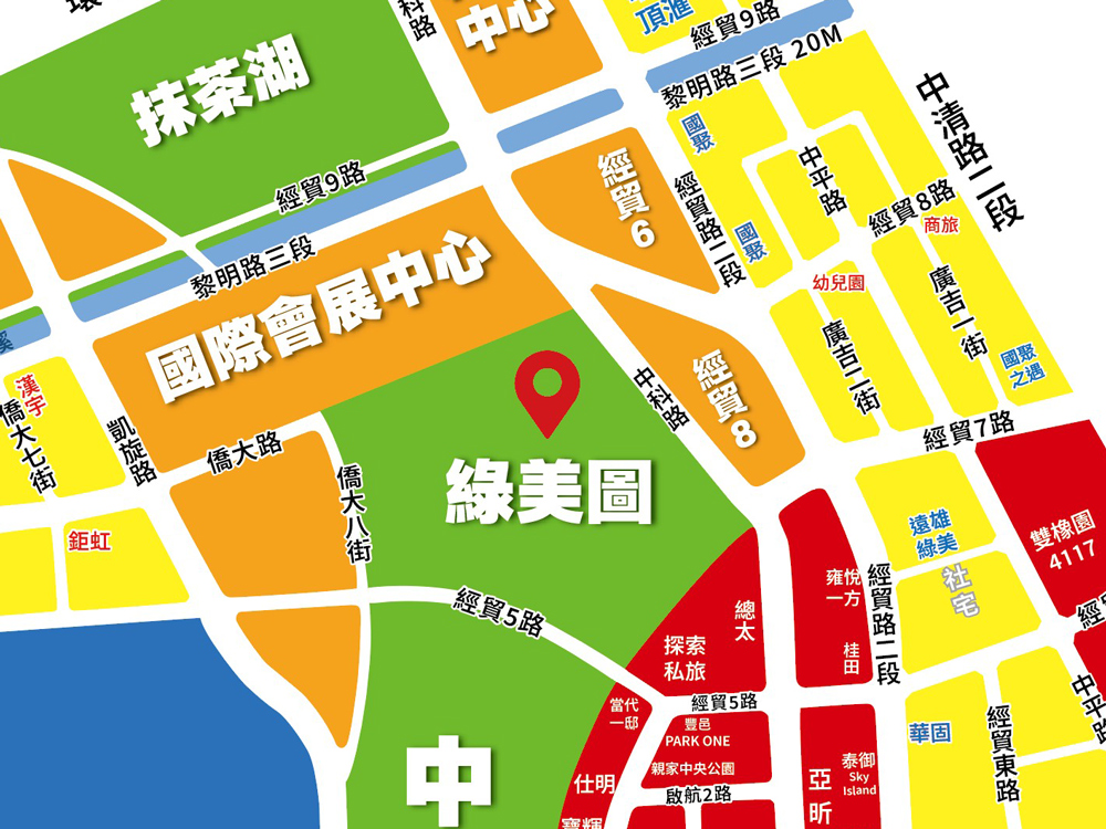 台中綠美圖外觀